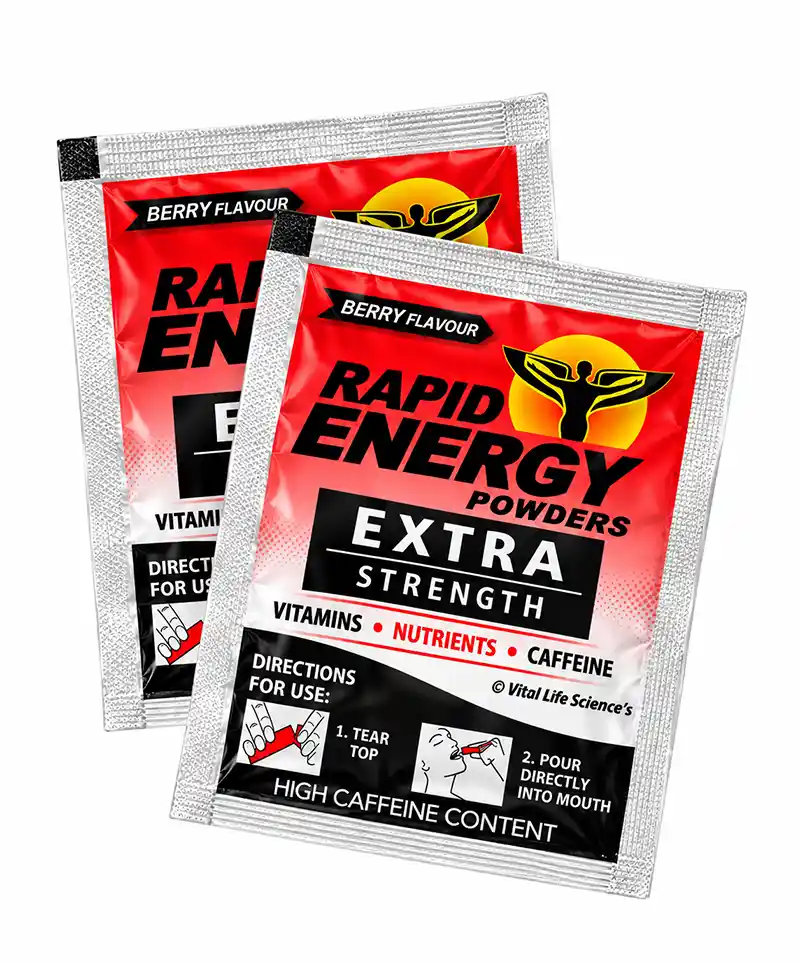 rapid Energy Drink Mix sachet 2 Rapid Energy Powders